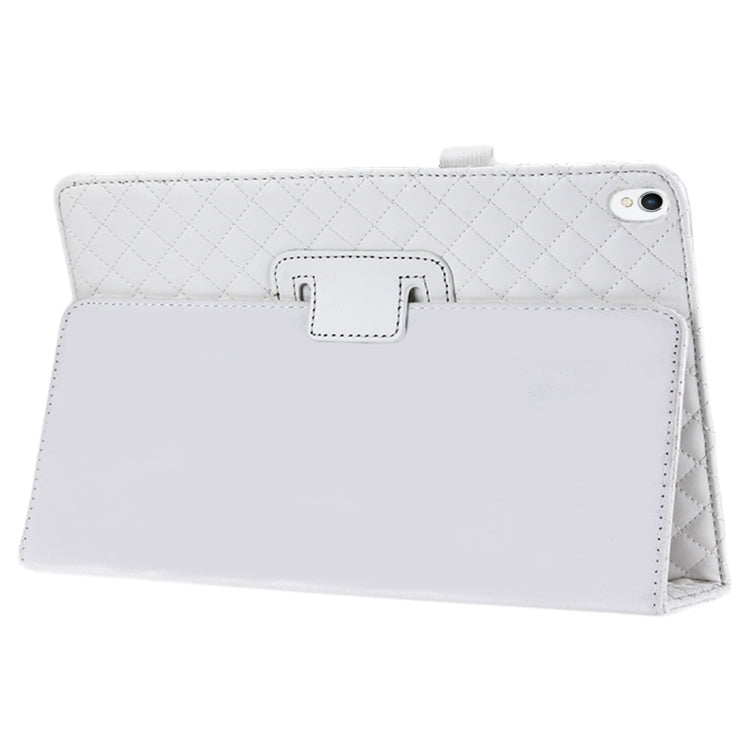 For iPad Pro 10.5 inch Plaid Texture Horizontal Flip Leather Case with Holder