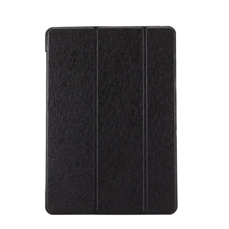 For iPad Pro 10.5 Inch Silk Texture Horizontal Flip Leather Case with Three-folding Holder & Sleep Function