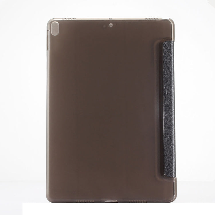 For iPad Pro 10.5 Inch Silk Texture Horizontal Flip Leather Case with Three-folding Holder & Sleep Function