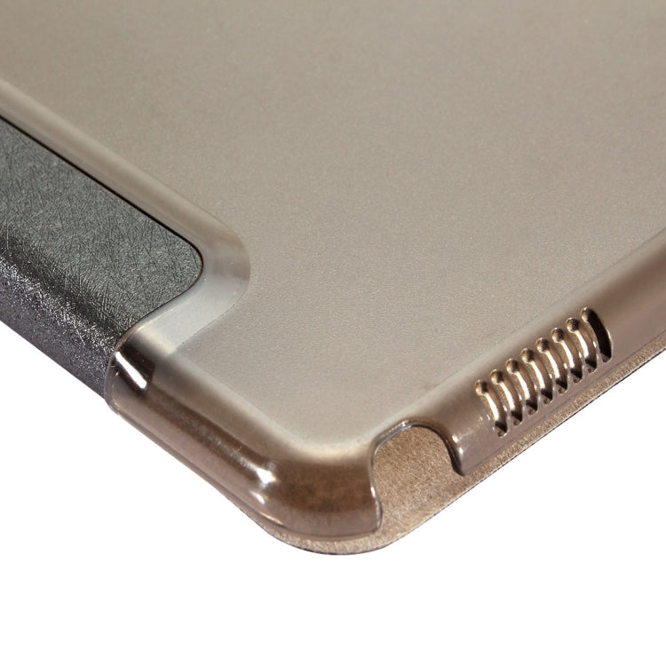 For iPad Pro 10.5 Inch Silk Texture Horizontal Flip Leather Case with Three-folding Holder & Sleep Function