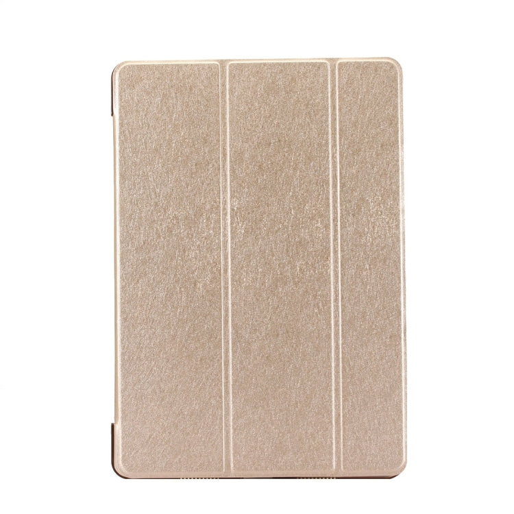 For iPad Pro 10.5 Inch Silk Texture Horizontal Flip Leather Case with Three-folding Holder & Sleep Function