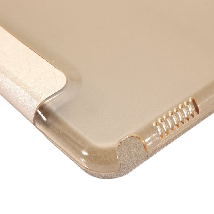 For iPad Pro 10.5 Inch Silk Texture Horizontal Flip Leather Case with Three-folding Holder & Sleep Function