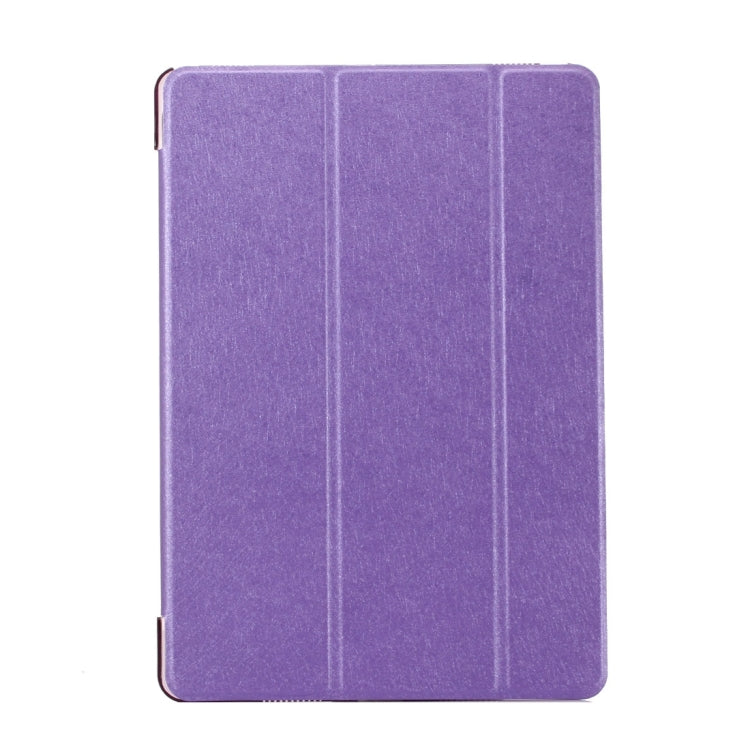 For iPad Pro 10.5 Inch Silk Texture Horizontal Flip Leather Case with Three-folding Holder & Sleep Function
