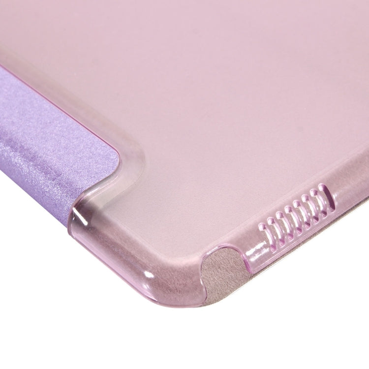 For iPad Pro 10.5 Inch Silk Texture Horizontal Flip Leather Case with Three-folding Holder & Sleep Function