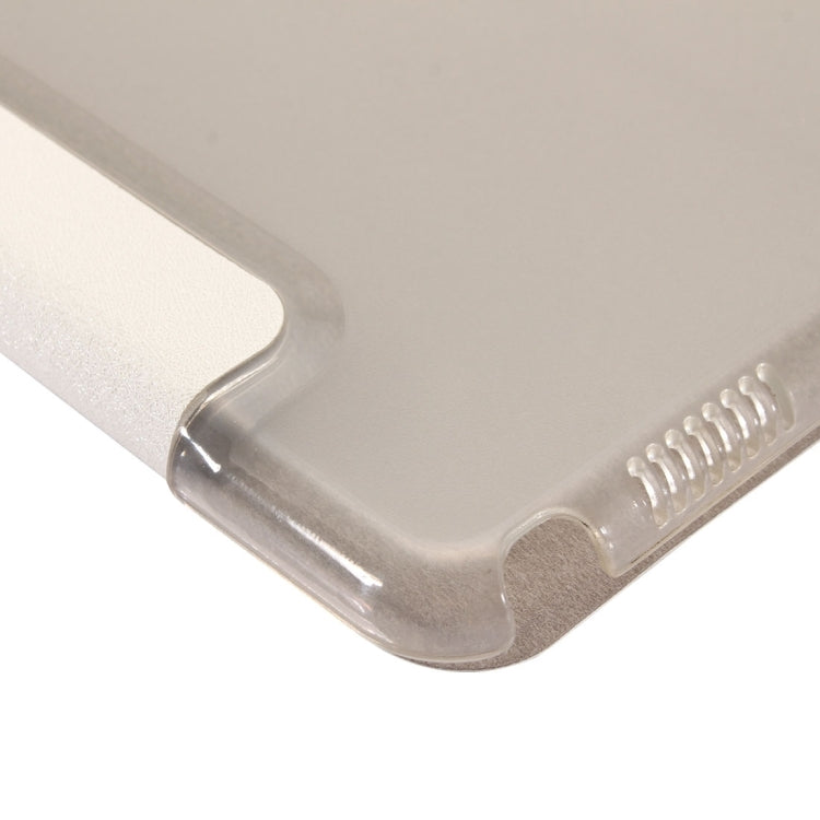 For iPad Pro 10.5 Inch Silk Texture Horizontal Flip Leather Case with Three-folding Holder & Sleep Function