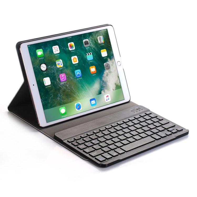 For iPad Pro 10.5 inch Ultra-thin ABS Bluetooth Keyboard Horizontal Flip Leather Tablet Case with Holder