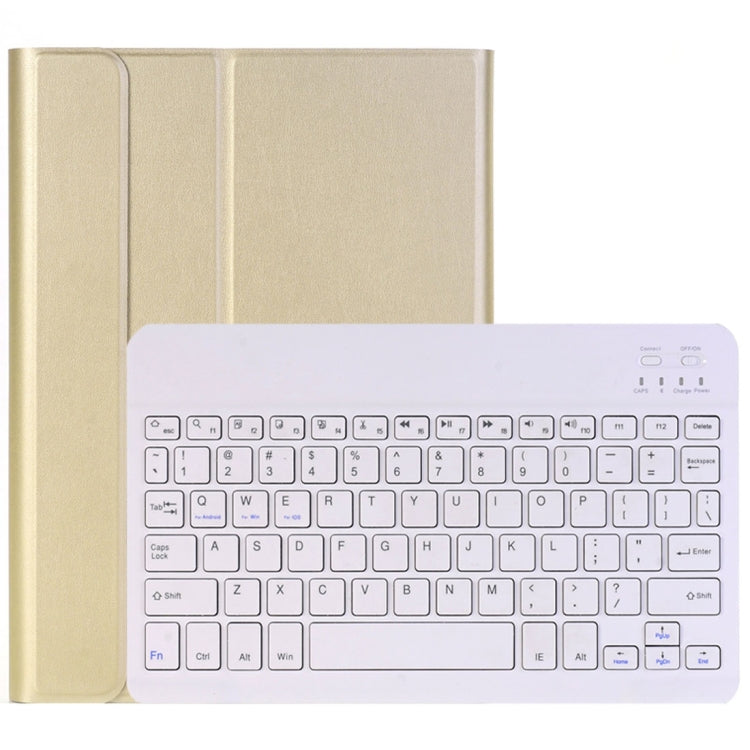 For iPad Pro 10.5 inch Ultra-thin ABS Bluetooth Keyboard Horizontal Flip Leather Tablet Case with Holder