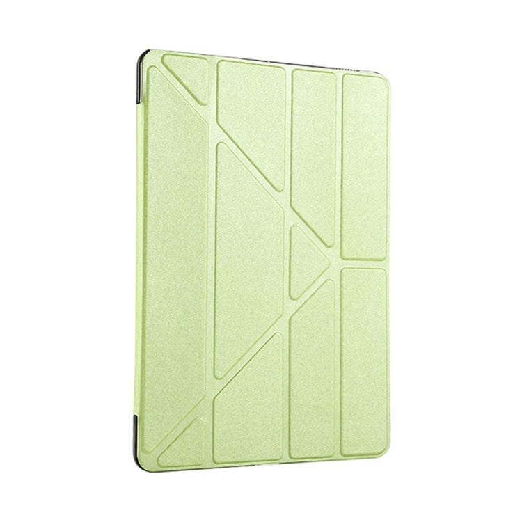 For iPad Pro 10.5 inch Silk Texture Horizontal Deformation Flip Leather Case with 4-folding Holder & Sleep / Wake-up