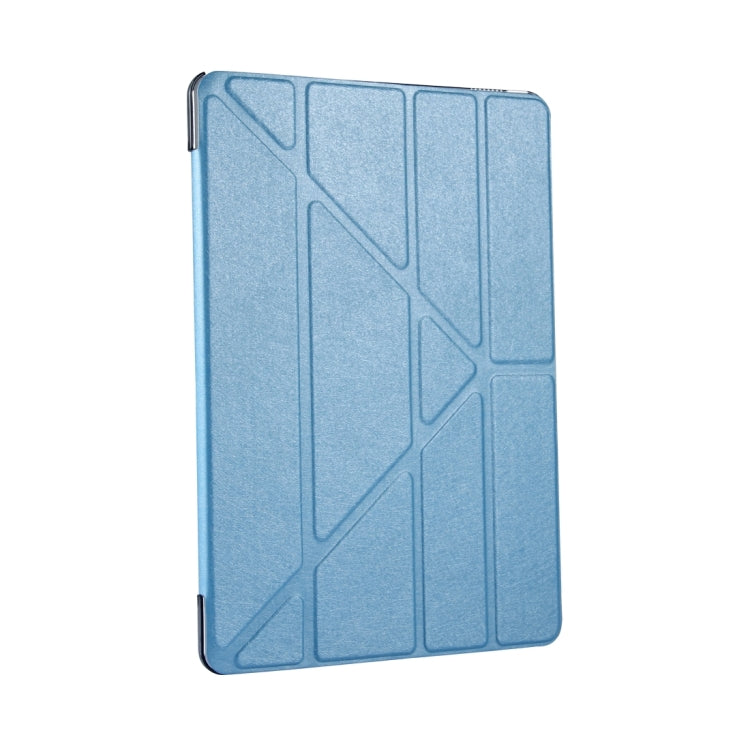 For iPad Pro 10.5 inch Silk Texture Horizontal Deformation Flip Leather Case with 4-folding Holder & Sleep / Wake-up