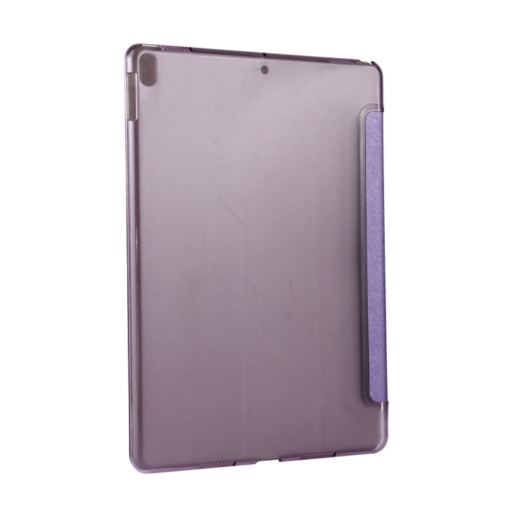 For iPad Pro 10.5 inch Silk Texture Horizontal Deformation Flip Leather Case with 4-folding Holder & Sleep / Wake-up