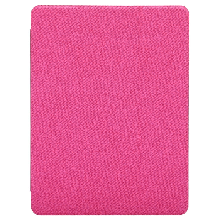 Cloth Texture Pattern Horizontal Flip Leather Case for iPad Pro 10.5 inch ,with Three-folding Holder & Pen Slots
