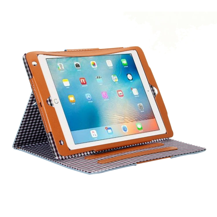 For iPad Pro 10.5 inch Retro Denim Cloth Texture Horizontal Flip Leather Case with Holder & Card Slots & Sleep / Wake-up