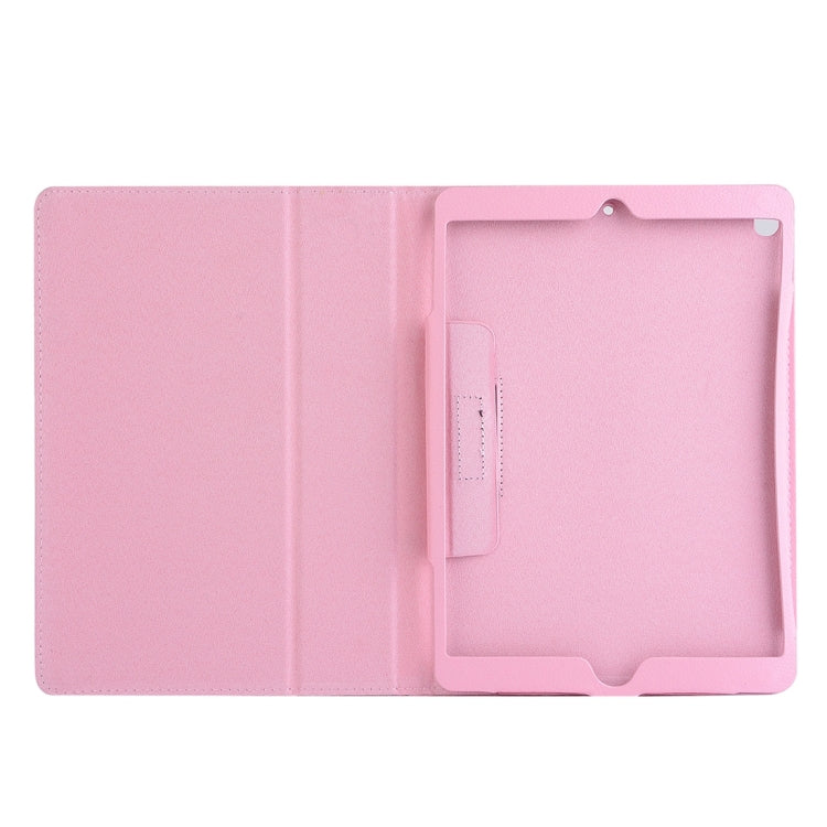 For iPad Pro 10.5 inch Litchi Texture 2-fold Horizontal Flip Leather Case with Holder