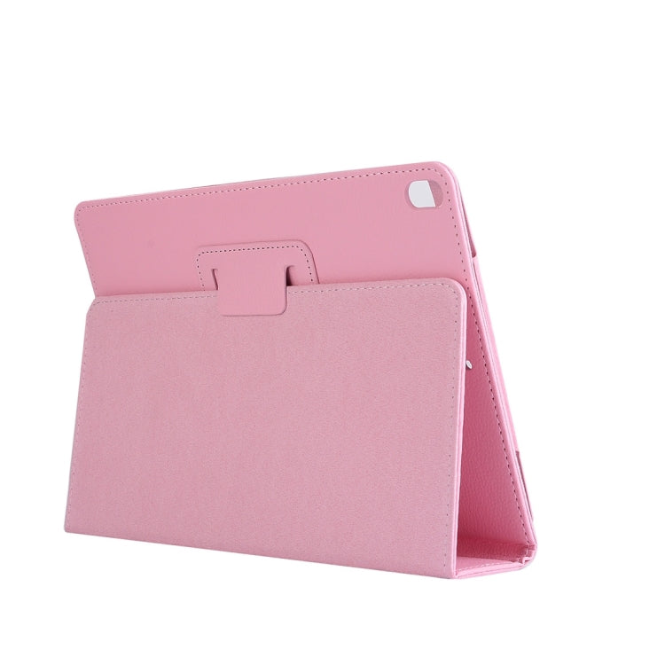 For iPad Pro 10.5 inch Litchi Texture 2-fold Horizontal Flip Leather Case with Holder