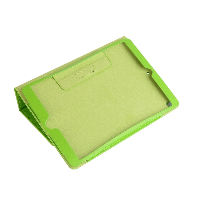 For iPad Pro 10.5 inch Litchi Texture 2-fold Horizontal Flip Leather Case with Holder