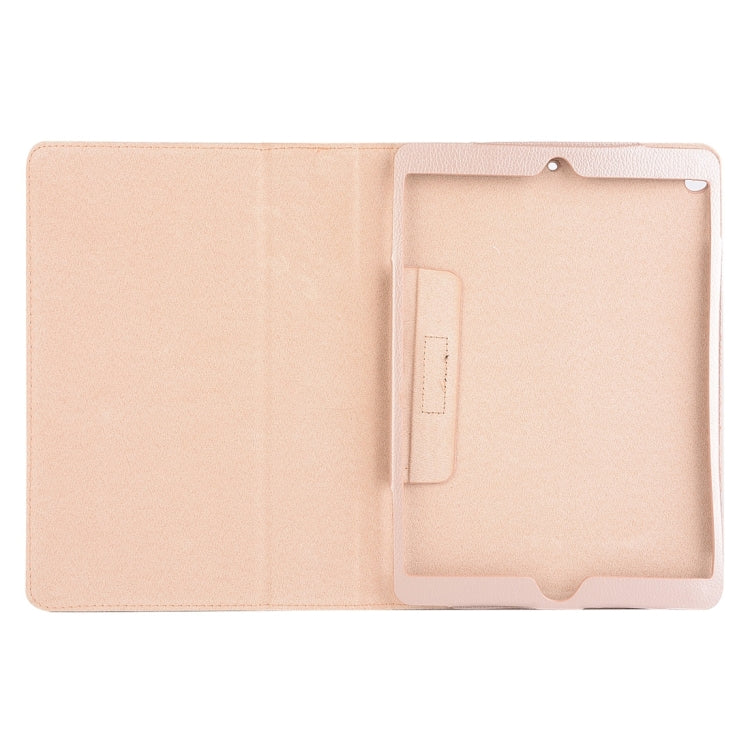 For iPad Pro 10.5 inch Litchi Texture 2-fold Horizontal Flip Leather Case with Holder
