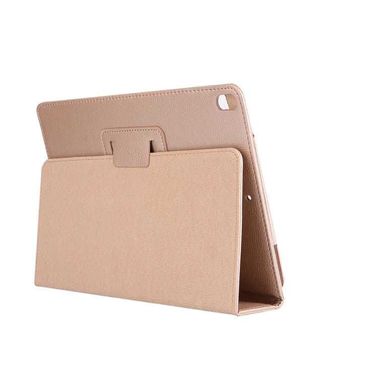 For iPad Pro 10.5 inch Litchi Texture 2-fold Horizontal Flip Leather Case with Holder