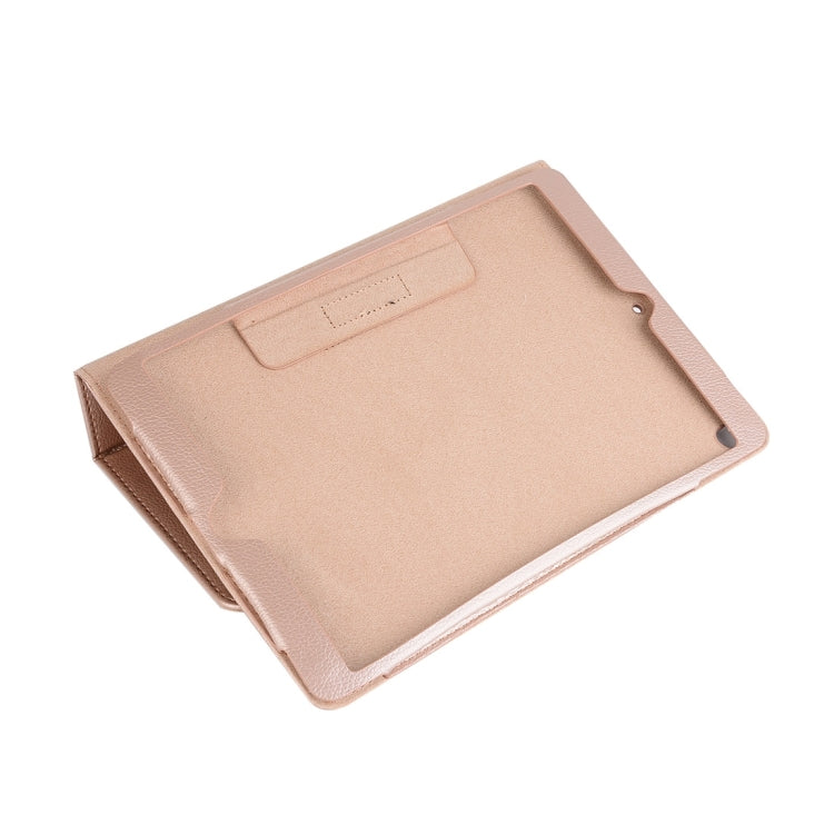 For iPad Pro 10.5 inch Litchi Texture 2-fold Horizontal Flip Leather Case with Holder