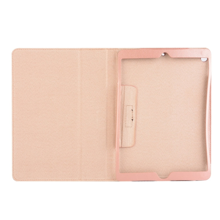 For iPad Pro 10.5 inch Litchi Texture 2-fold Horizontal Flip Leather Case with Holder