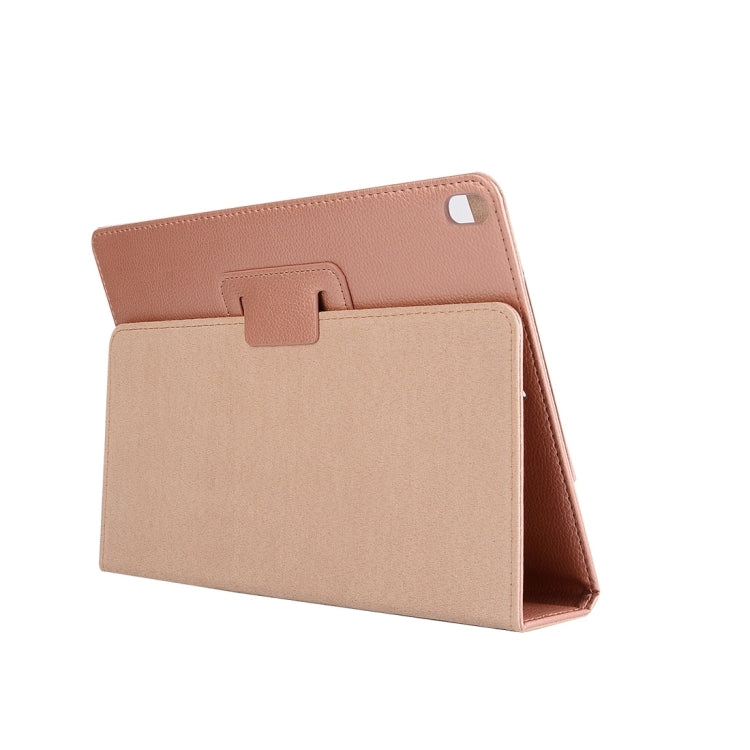 For iPad Pro 10.5 inch Litchi Texture 2-fold Horizontal Flip Leather Case with Holder