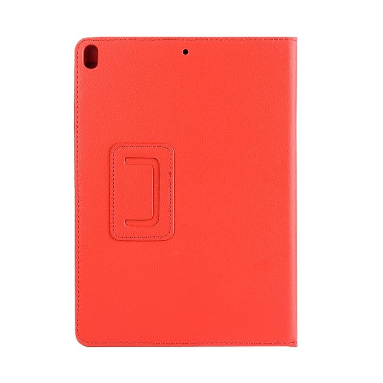 For iPad Pro 10.5 inch Litchi Texture 2-fold Horizontal Flip Leather Case with Holder