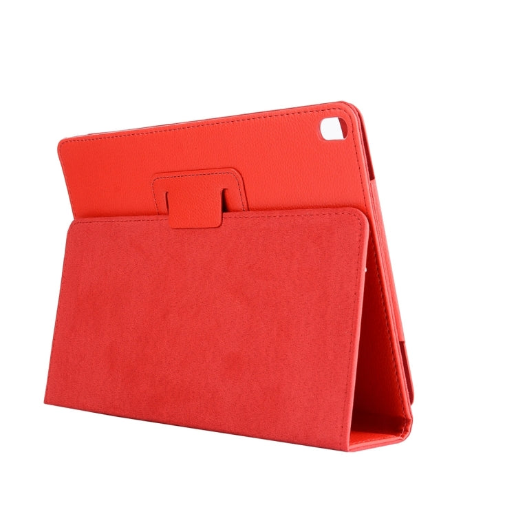 For iPad Pro 10.5 inch Litchi Texture 2-fold Horizontal Flip Leather Case with Holder
