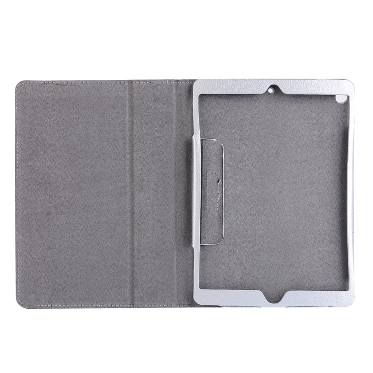 For iPad Pro 10.5 inch Litchi Texture 2-fold Horizontal Flip Leather Case with Holder