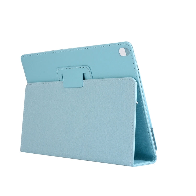 For iPad Pro 10.5 inch Litchi Texture 2-fold Horizontal Flip Leather Case with Holder