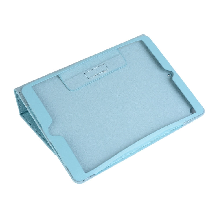 For iPad Pro 10.5 inch Litchi Texture 2-fold Horizontal Flip Leather Case with Holder