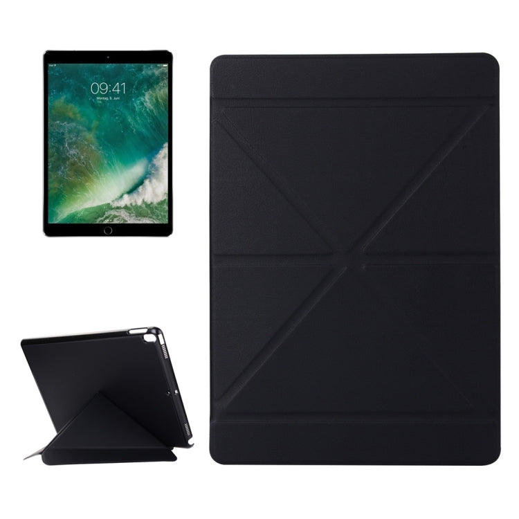 For iPad Pro 10.5 inch Custer Texture Transformers Horizontal Flip Leather Case with Holder & Sleep / Wake-up