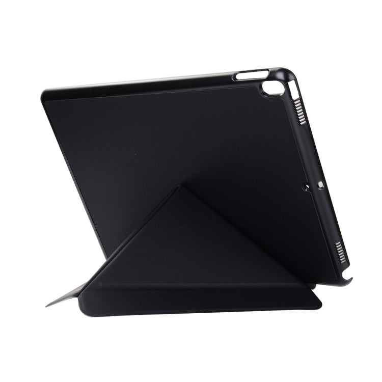 For iPad Pro 10.5 inch Custer Texture Transformers Horizontal Flip Leather Case with Holder & Sleep / Wake-up