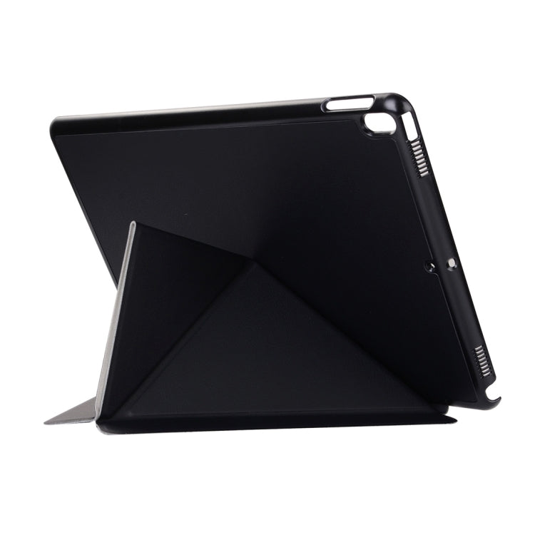 For iPad Pro 10.5 inch Custer Texture Transformers Horizontal Flip Leather Case with Holder & Sleep / Wake-up