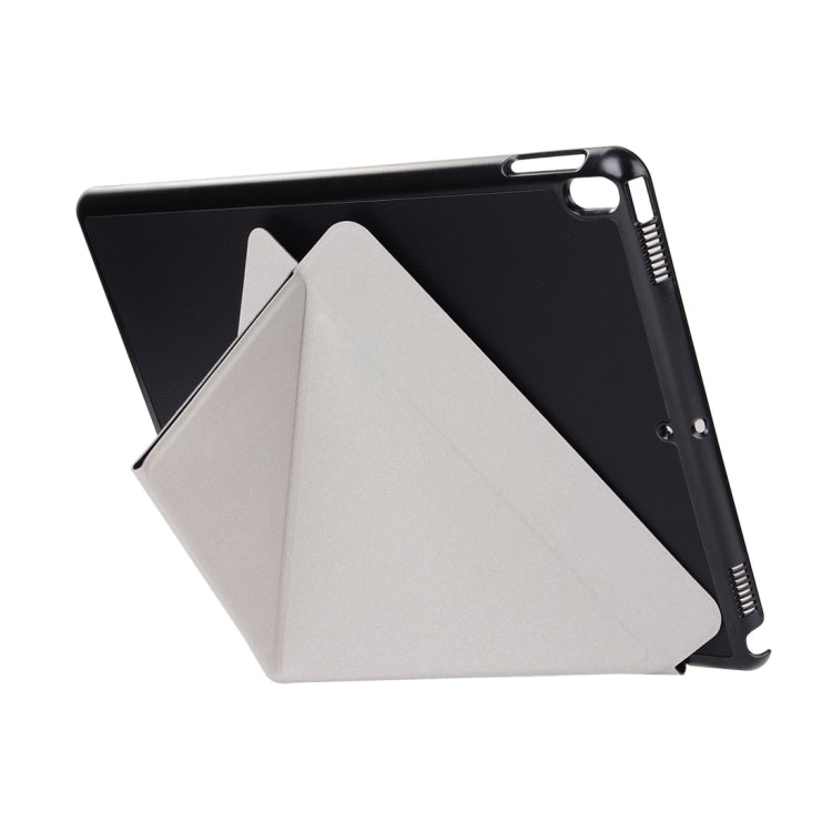 For iPad Pro 10.5 inch Custer Texture Transformers Horizontal Flip Leather Case with Holder & Sleep / Wake-up
