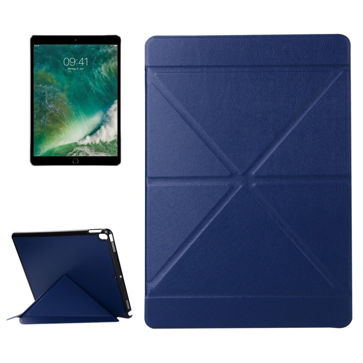 For iPad Pro 10.5 inch Custer Texture Transformers Horizontal Flip Leather Case with Holder & Sleep / Wake-up