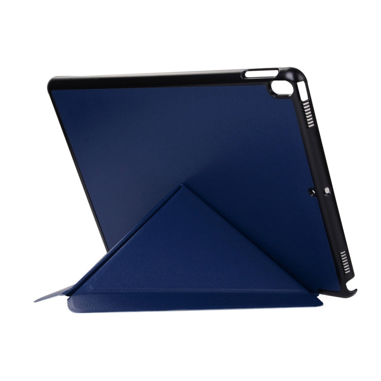 For iPad Pro 10.5 inch Custer Texture Transformers Horizontal Flip Leather Case with Holder & Sleep / Wake-up