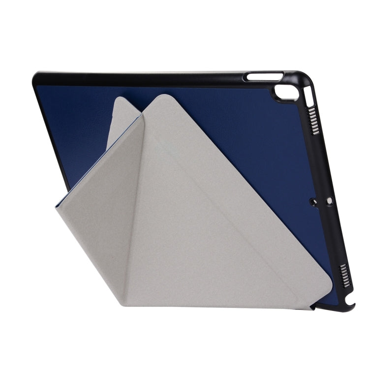 For iPad Pro 10.5 inch Custer Texture Transformers Horizontal Flip Leather Case with Holder & Sleep / Wake-up