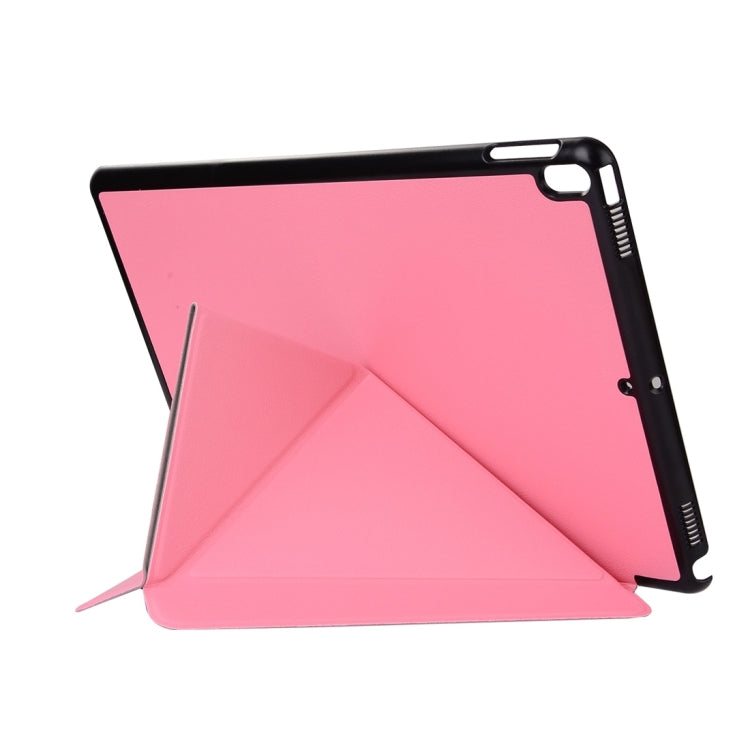 For iPad Pro 10.5 inch Custer Texture Transformers Horizontal Flip Leather Case with Holder & Sleep / Wake-up