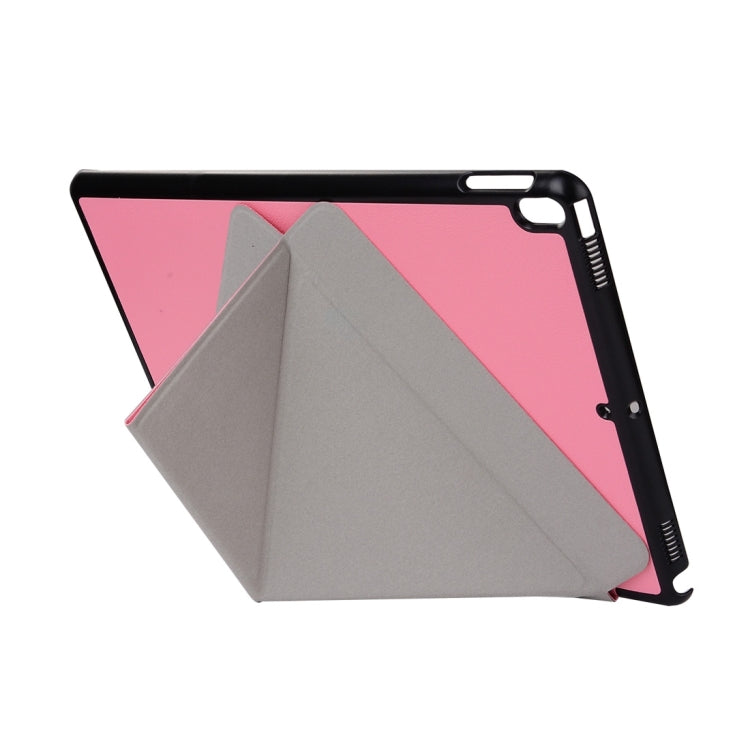 For iPad Pro 10.5 inch Custer Texture Transformers Horizontal Flip Leather Case with Holder & Sleep / Wake-up