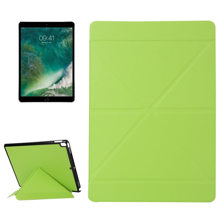 For iPad Pro 10.5 inch Custer Texture Transformers Horizontal Flip Leather Case with Holder & Sleep / Wake-up