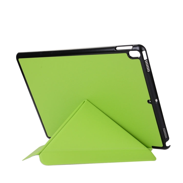 For iPad Pro 10.5 inch Custer Texture Transformers Horizontal Flip Leather Case with Holder & Sleep / Wake-up