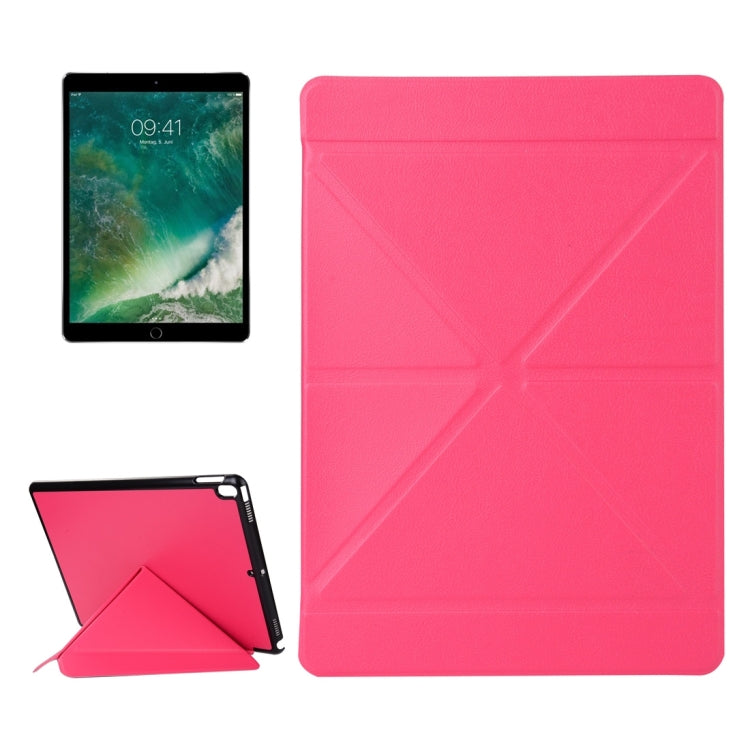 For iPad Pro 10.5 inch Custer Texture Transformers Horizontal Flip Leather Case with Holder & Sleep / Wake-up