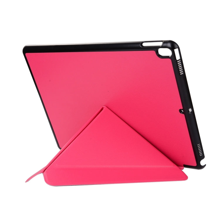 For iPad Pro 10.5 inch Custer Texture Transformers Horizontal Flip Leather Case with Holder & Sleep / Wake-up