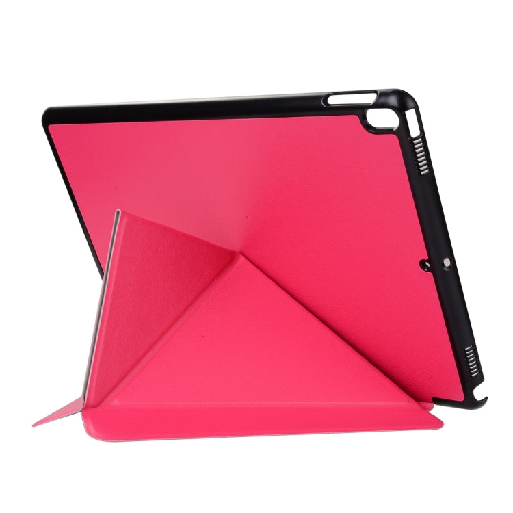 For iPad Pro 10.5 inch Custer Texture Transformers Horizontal Flip Leather Case with Holder & Sleep / Wake-up