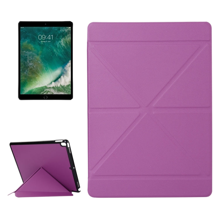 For iPad Pro 10.5 inch Custer Texture Transformers Horizontal Flip Leather Case with Holder & Sleep / Wake-up
