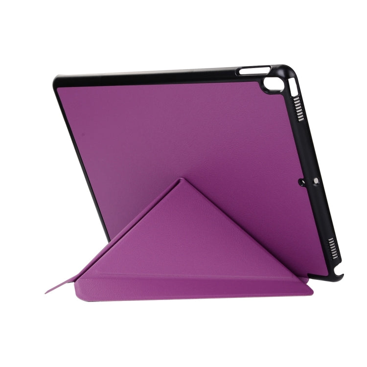 For iPad Pro 10.5 inch Custer Texture Transformers Horizontal Flip Leather Case with Holder & Sleep / Wake-up