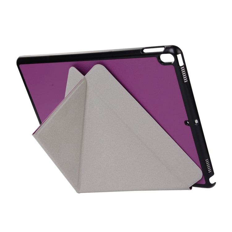For iPad Pro 10.5 inch Custer Texture Transformers Horizontal Flip Leather Case with Holder & Sleep / Wake-up