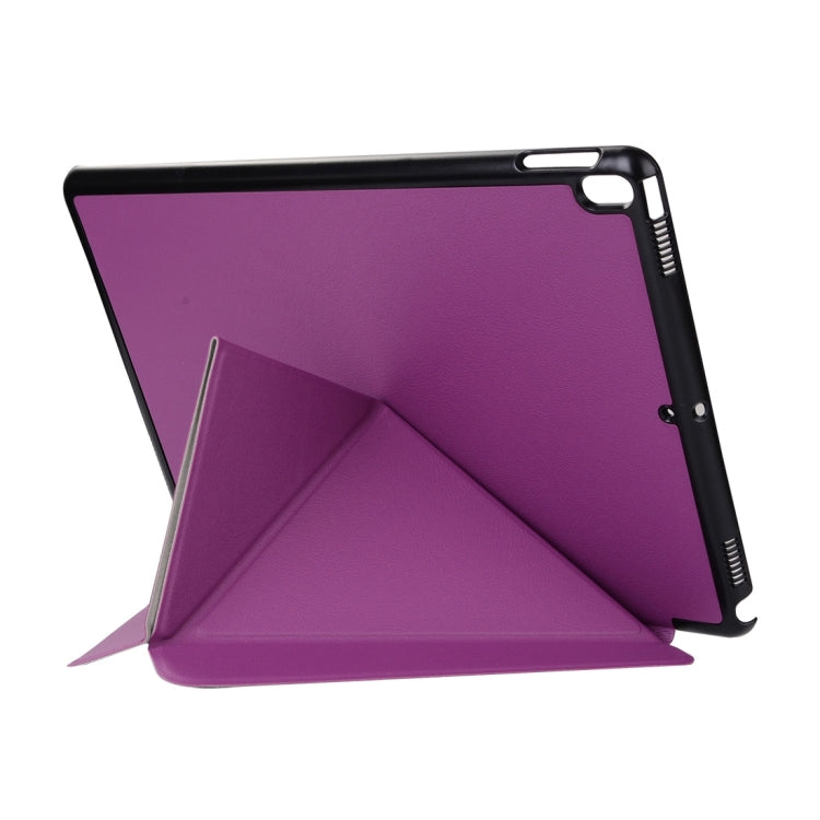 For iPad Pro 10.5 inch Custer Texture Transformers Horizontal Flip Leather Case with Holder & Sleep / Wake-up