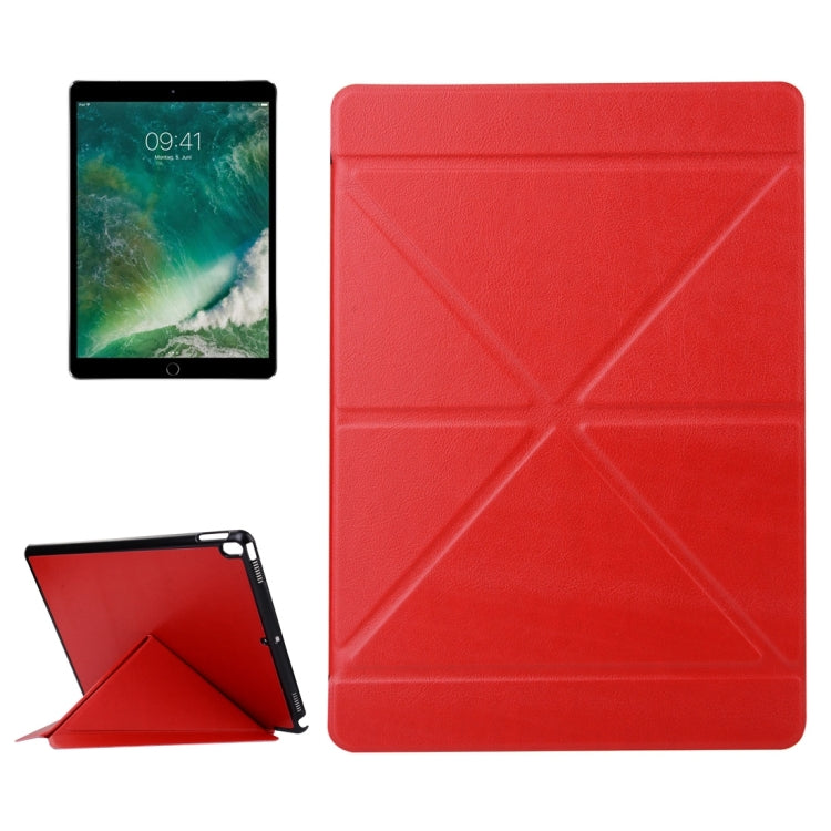 For iPad Pro 10.5 inch Custer Texture Transformers Horizontal Flip Leather Case with Holder & Sleep / Wake-up
