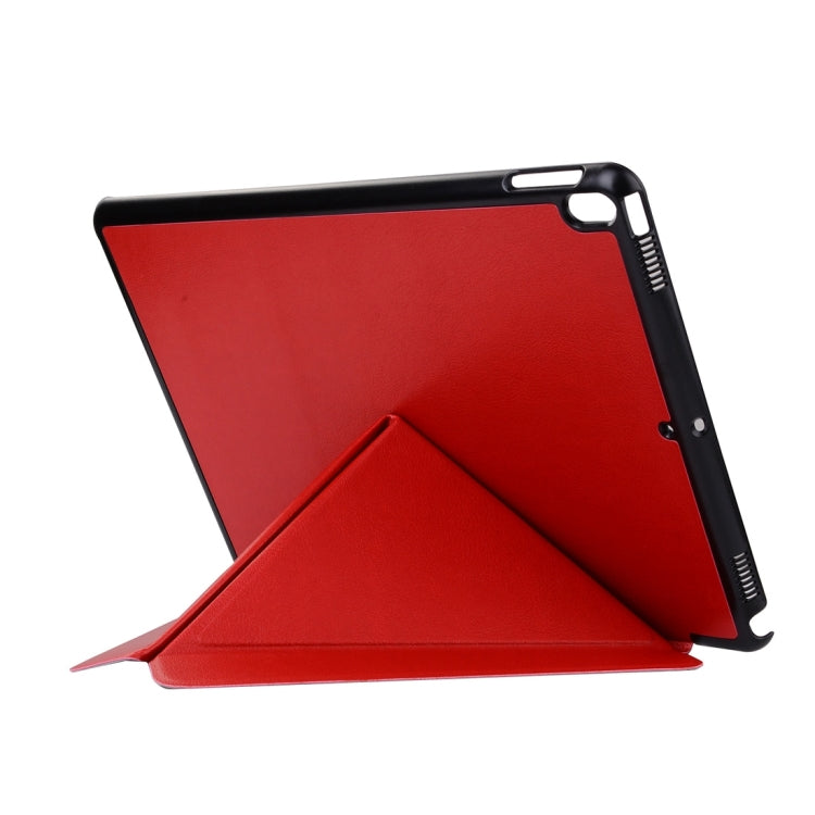 For iPad Pro 10.5 inch Custer Texture Transformers Horizontal Flip Leather Case with Holder & Sleep / Wake-up