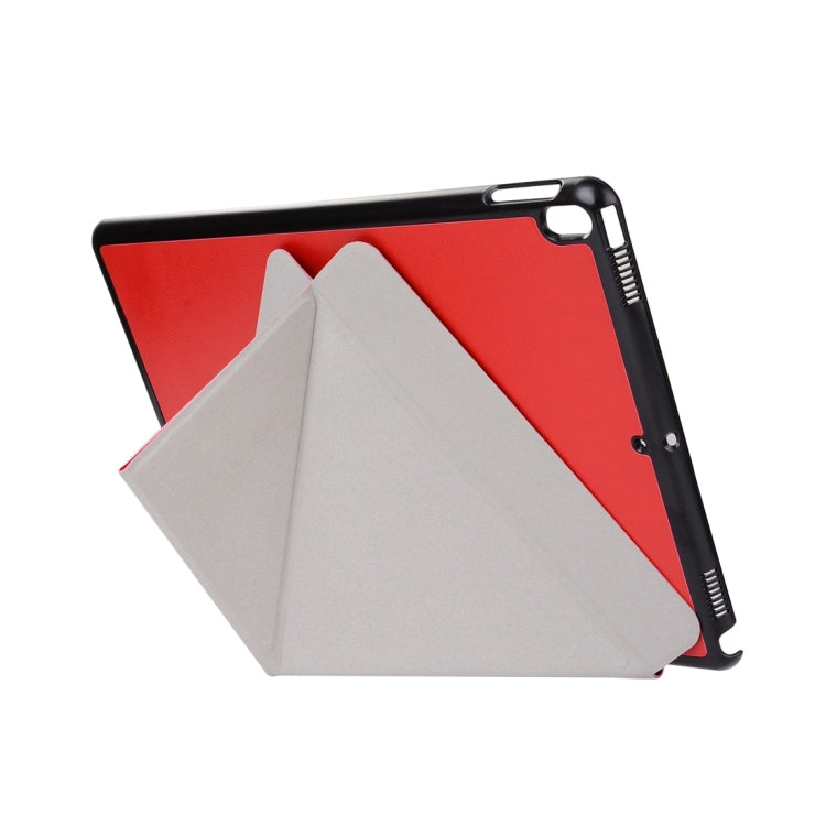 For iPad Pro 10.5 inch Custer Texture Transformers Horizontal Flip Leather Case with Holder & Sleep / Wake-up